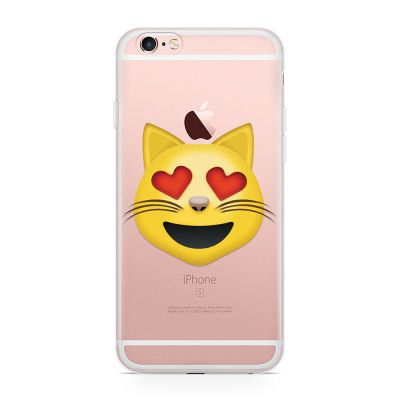 Skal till Apple iPhone 6(S) Plus - Emoji  Cat Heart Eyes