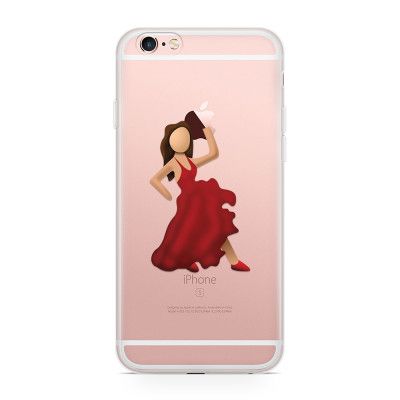 Skal till Apple iPhone 6(S) Plus - Emoji Dancing Girl