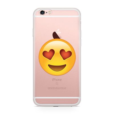 Skal till Apple iPhone 6(S) Plus - Emoji Heart Eyes