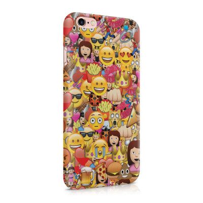 Skal till Apple iPhone 6(S) Plus - Emoji - Kollage