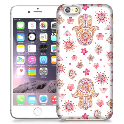 Skal till Apple iPhone 6(S) Plus - Fatimas hand - blommor
