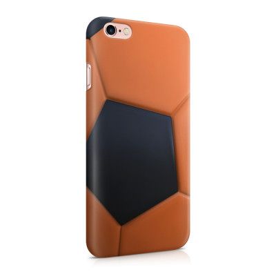 Skal till Apple iPhone 6(S) Plus - Fotboll - Orange