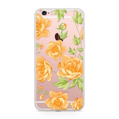 Skal till Apple iPhone 6(S) Plus - Gula Rosor