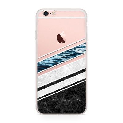 Skal till Apple iPhone 6(S) Plus - Half marble water