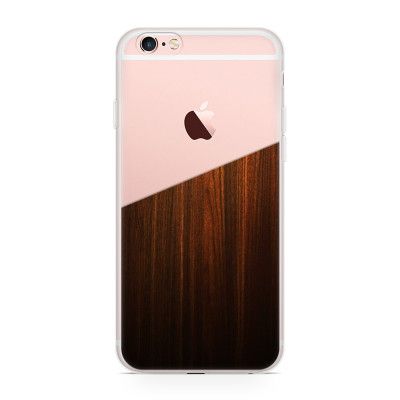 Skal till Apple iPhone 6(S) Plus - Half wooden