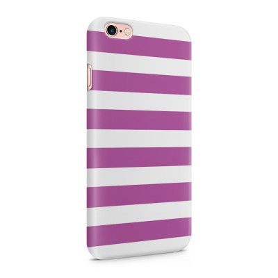 Skal till Apple iPhone 6(S) Plus - Linjer - Lila