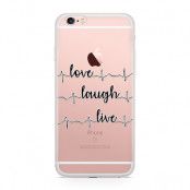 Skal till Apple iPhone 6(S) Plus - Love Laugh Live
