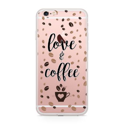 Skal till Apple iPhone 6(S) Plus - Love & Coffee