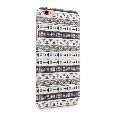 Skal till Apple iPhone 6(S) Plus - Mönster - Svart/Vit