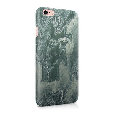 Skal till Apple iPhone 6(S) Plus - Marble - Grön
