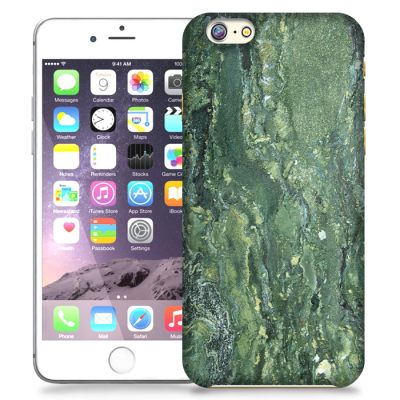 Skal till Apple iPhone 6(S) Plus - Marble - Grön
