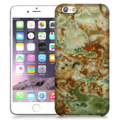 Skal till Apple iPhone 6(S) Plus - Marble - Grön/Brun