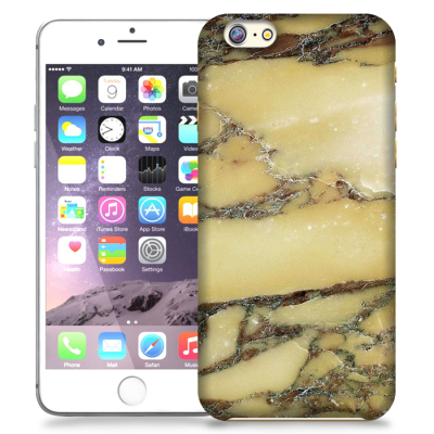Skal till Apple iPhone 6(S) Plus - Marble - Gul