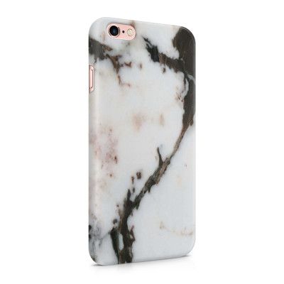 Skal till Apple iPhone 6(S) Plus - Marble - Vit