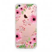 Skal till Apple iPhone 6(S) Plus - Pink Flowers