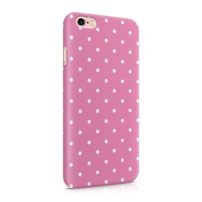 Skal till Apple iPhone 6(S) Plus - Polka - Lila