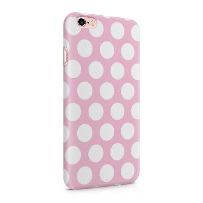 Skal till Apple iPhone 6(S) Plus - Polka - Rosa
