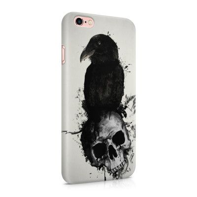 Skal till Apple iPhone 6(S) Plus - Raven and Skull