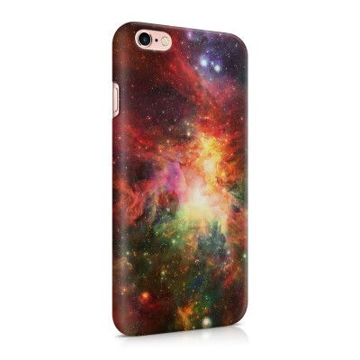 Skal till Apple iPhone 6(S) Plus - Rymden - Röd/Grön