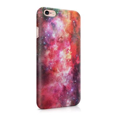 Skal till Apple iPhone 6(S) Plus - Rymden - Rosa