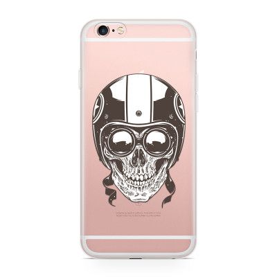 Skal till Apple iPhone 6(S) Plus - Skull in Helmet