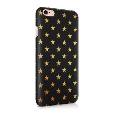 Skal till Apple iPhone 6(S) Plus - Stjärnor - Guld/Svart