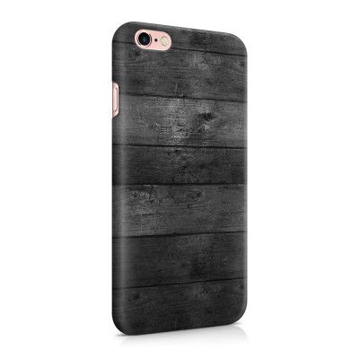 Skal till Apple iPhone 6(S) Plus - Svarta plankor