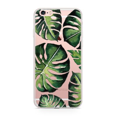 Skal till Apple iPhone 6(S) Plus - Transparent jungle