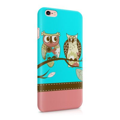 Skal till Apple iPhone 6(S) Plus - Ugglor i träd
