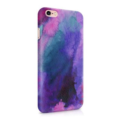 Skal till Apple iPhone 6(S) Plus - Vattenfärg - Lila