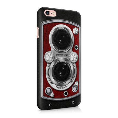 Skal till Apple iPhone 6(S) Plus - Vintage Camera Red