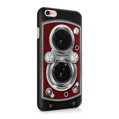 Skal till Apple iPhone 6(S) Plus - Vintage Camera Red
