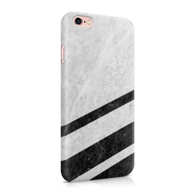Skal till Apple iPhone 6(S) Plus - White Striped Marble