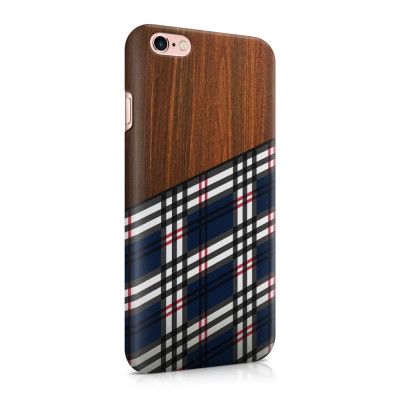 Skal till Apple iPhone 6(S) Plus - Wooden Scottish Tartan B