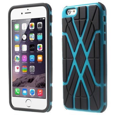 Spider Combo Skal till Apple iPhone 6(S) Plus - Blå