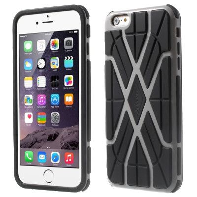 Spider Combo Skal till Apple iPhone 6(S) Plus - Grå