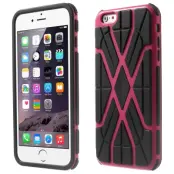 Spider Combo Skal till Apple iPhone 6(S) Plus - Magenta