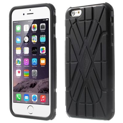 Spider Combo Skal till Apple iPhone 6(S) Plus - Svart