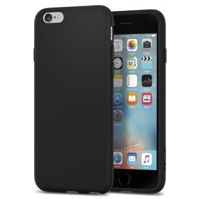 Spigen Liquid Crystal iPhone 6 / 6S (4,7) Matte Svart