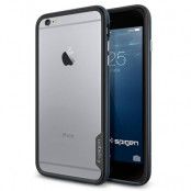 SPIGEN Neo Hybrid EX Bumper Skal till Apple iPhone 6(S) Plus (Metal Slate)