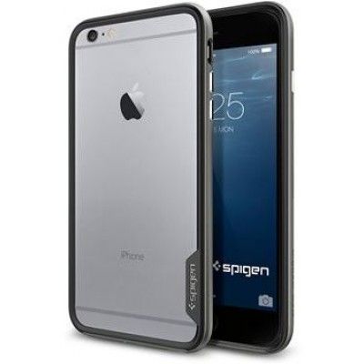Spigen Neo Hybrid EX (iPhone 6 Plus) - Gun metal