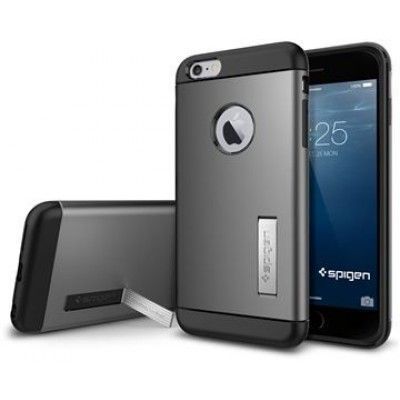 Spigen Slim Armor (iPhone 6 Plus) - Gun metal