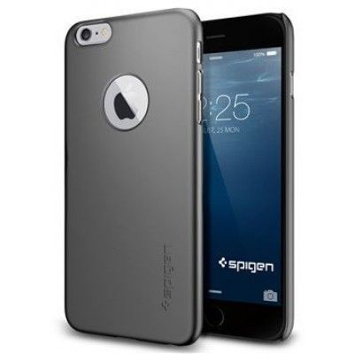 Spigen Thin Fit A (iPhone 6 Plus) - Gun metal
