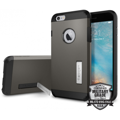 Spigen Tough Armor (iPhone 6(S) Plus) - Gun Metal