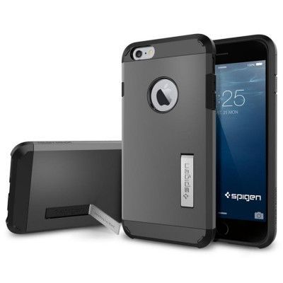 SPIGEN Tough Armor Skal till Apple iPhone 6(S) Plus (Gunmetal)