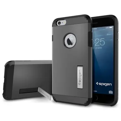 SPIGEN Tough Armor Skal till Apple iPhone 6(S) Plus (Gunmetal)