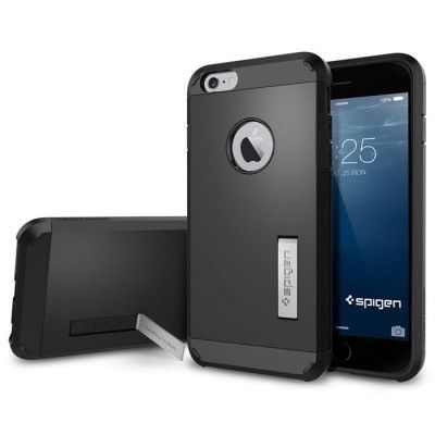 SPIGEN Tough Armor Skal till Apple iPhone 6(S) Plus (Svart)