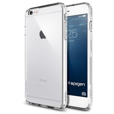 SPIGEN Ultra Hybrid skal till Apple iPhone 6(S) Plus (Clear)
