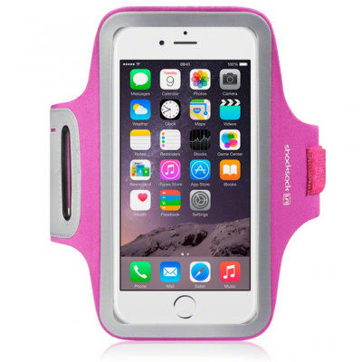 Sportarmband till iPhone 6 Plus (Magenta)