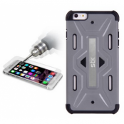 STK Titan Case + Tempered Shield (iPhone 6(S) Plus) - Grå